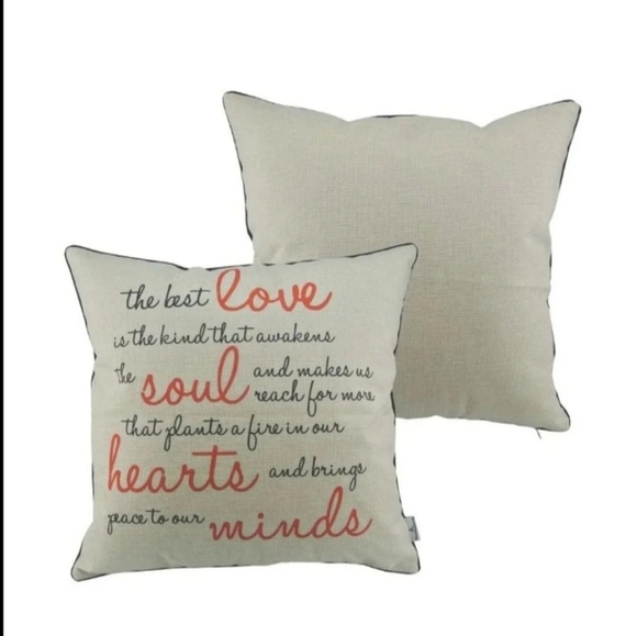 Decorative Pillow Covers 2Pk - Picture 2 of 3